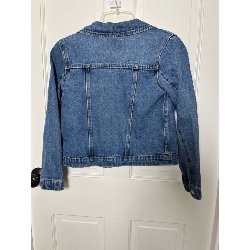 Levi's Kids Denim Trucker Jacket Blue Jean Cotton Youth L 12-13 Years
